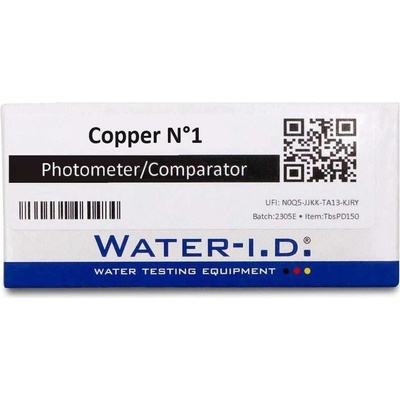 Water I.D. Cooper N°1 Náhradné tablety na meranie hodnôt medi, 10ks