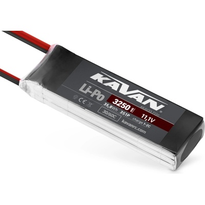 KAVAN Li-Po 30/60C Air pack 11.1 V 3250 mAh