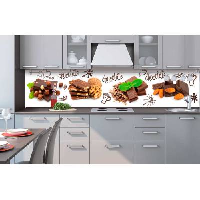 DIMEX ART Фототапет за кухня - шоколад 260 x 60 см