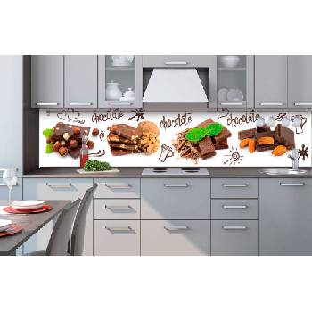 DIMEX ART Фототапет за кухня - шоколад 260 x 60 см