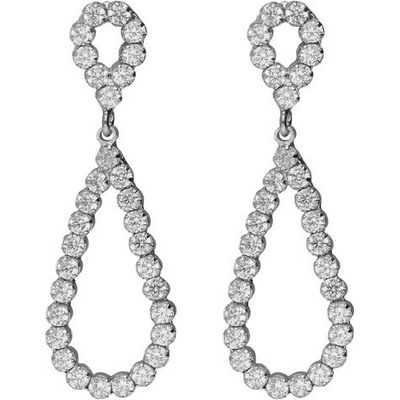 Victoria Cruz Visiace náušnice s kryštálmi Teardrop Lieve A5534-07HT