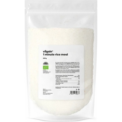 Vilgain Minútová ryžová kaša bio 400 g
