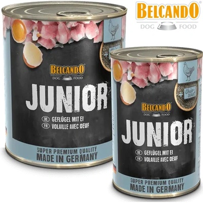 Belcando Junior Hydina s vajcom 800 g
