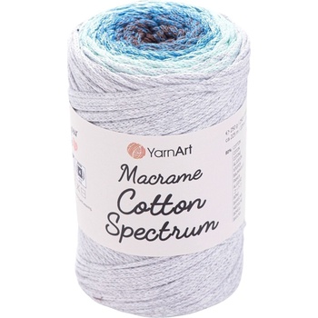 YARNART Macrame Cotton Spectrum 225 m 1304 Grey Blue юта (Macrame Cotton Spectrum 1304)