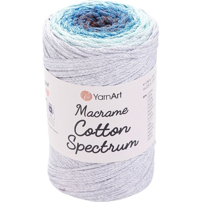 YARNART Macrame Cotton Spectrum 225 m 1304 Grey Blue юта (Macrame Cotton Spectrum 1304)