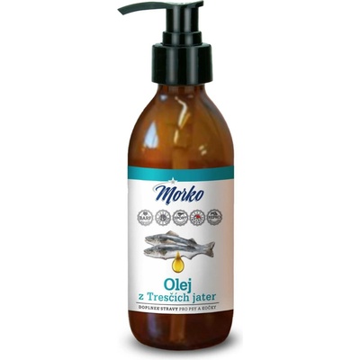 Morko Olej z Tresčích jater 200 ml