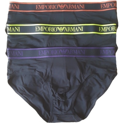 Emporio Armani pánské slipy 111734 3F717 29821 3 Ks