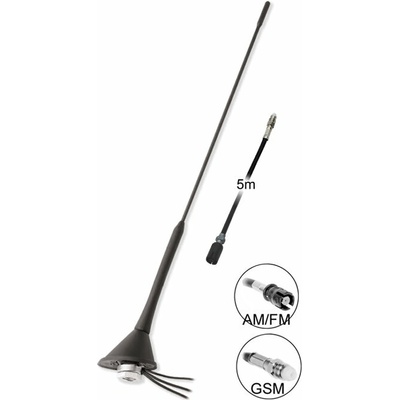 GSM + AM/FM antena stresni