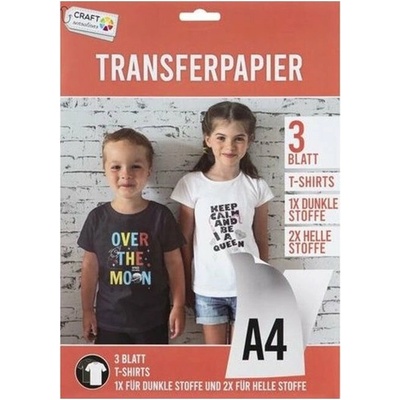Transferový papír Craft Sensations 3 ks