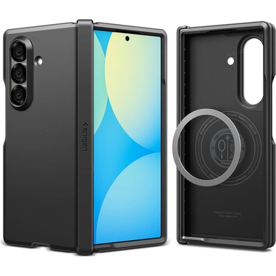 Spigen Tough Armor Pro MagSafe Кейс за Samsung Galaxy Z Fold7 (Черен) | Ултимативна Защита и Безжично Зареждане