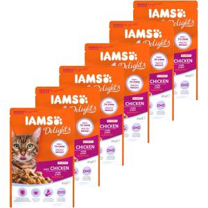 Iams Senior Cat пиле 6 x 85 г