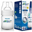 Dojčenské fľaše Philips Avent transparentná 125 ml