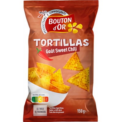 Bouton d´Or Tortilla chipsy chilli 150 g