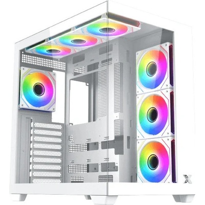 Йон Компютърс Геймърски компютър ION Aqua V Air Arctic H23A с процесор AMD Ryzen 7 9700X, видео карта Radeon RX 9070 XT 16GB GDDR6, RAM памет 32GB(2x16GB) DDR5 6000MHz, SSD 1TB NVMe PCIe Gen4, водно охлаждане 360 (c003126)