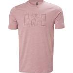 Helly Hansen Мъжко синтетично термобельо Helly Hansen Tech Logo T-Shirt Synthetic base layer - Wildberry (014-2513-0213)