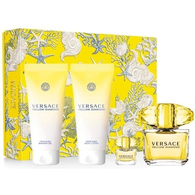 Versace Yellow Diamond EDT 90 W+100 B. L+100 S. G+5ml EDT