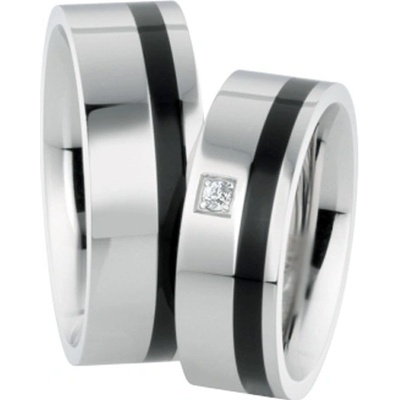 ST-88070 Ocelové snubní prsteny