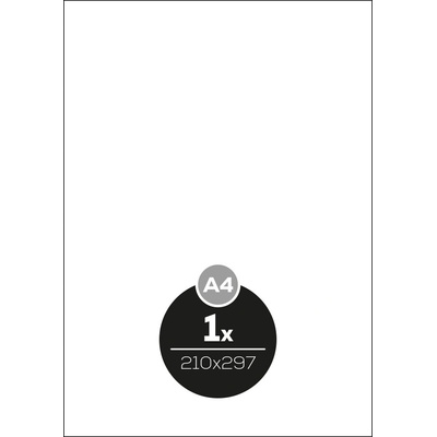 Altryal Etikety Top Stick A4/100 ks, 210x297 mm - 1 etiketa, biela