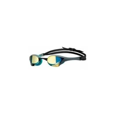 arena Cobra Ultra Swipe Mirror Unisex Race Swimming Goggles for Adults, Diving Goggles with Curved Mirror Lenses, Anti-Fog, UV Protection, 5 Interchangeable Nose Bridges - 002507