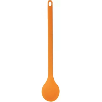 Vařečka silikon kulatá 28 cm oranžová