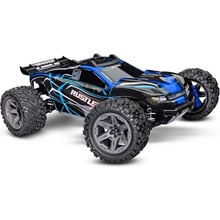 Traxxas Rustler 2BL 4WD RTR modrý TRA67164-4-BLUE 1:10