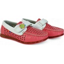 Prolamované baleríny na suchý zip krásné dívčí boty 6570