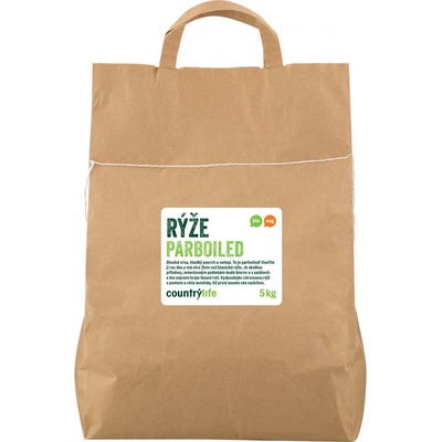Country Life Bio rýže parboiled 5 kg