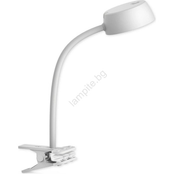Top Light - LED Настолна лампа с щипка LED/4, 5W/230V бяла (TP1644)