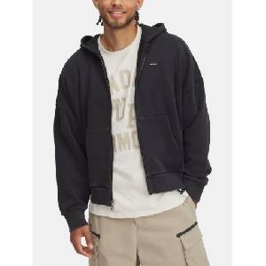 Under Armour Мъжки суитшърт Under Armour Icon HWT Fleece Wash FZ Under Armour | Cheren | МЪЖЕ | XXL