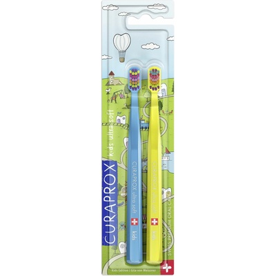 Curaprox CS 5500 Kids Ultrasoft Letohravá edícia 2 ks