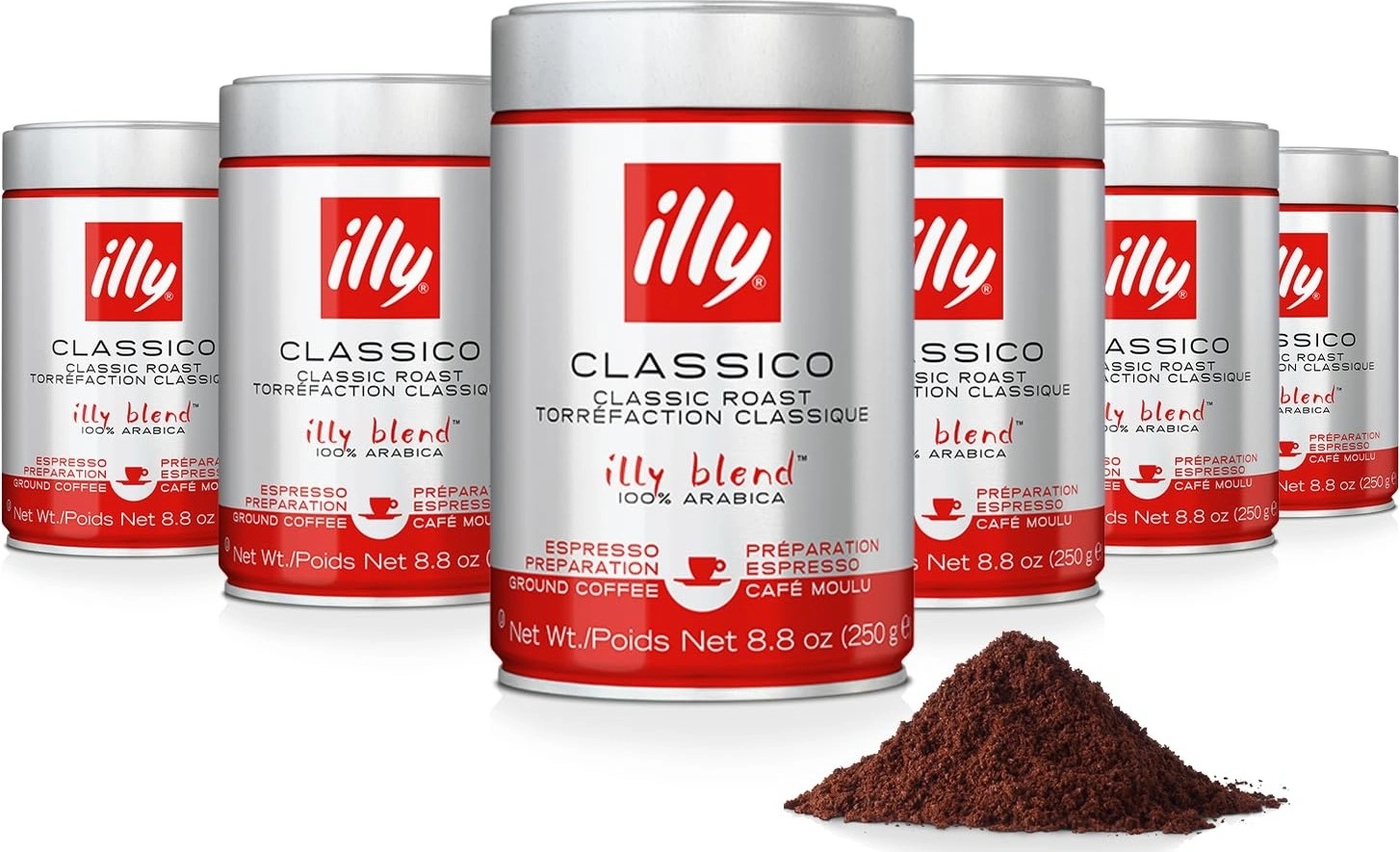 illy Кафе мляно Illy Espresso 250гр 6 бр