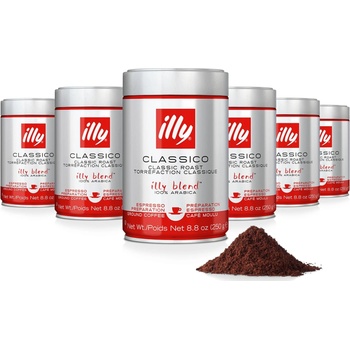 illy Кафе мляно Illy Espresso 250гр 6 бр