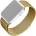 FIXED Мрежеста каишка за Apple Watch 42/44/45 мм, златна, аксесоар за SmartWatch FIXMEST-434-GD (FIXMEST-434-GD)