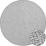 Hanse Home Сив кръгъл килим ø 200 cm Wolly - BT Carpet (102840-200)