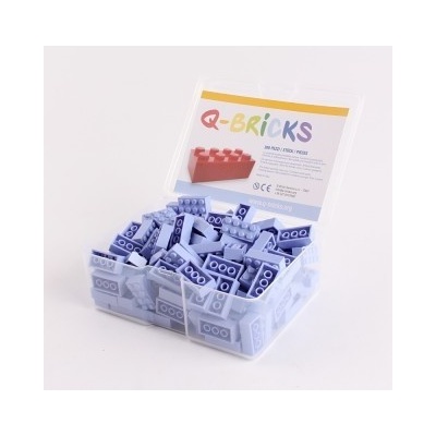 Q-bricks UNICOLOR levandulové kostky 300 ks