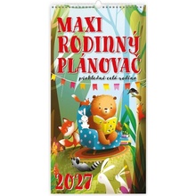 Maxi rodinný plánovač | český a slovenský, 63 x 31.5 cm 2027