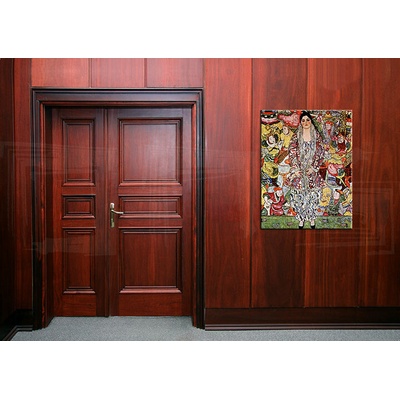 Obraz na plátne PORTRÉT FRIEDERIKE MARIA BEER – Gustav Klimt - 60x80 cm