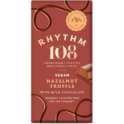 Rhythm 108 Plněná čokoláda nugátová 100 g