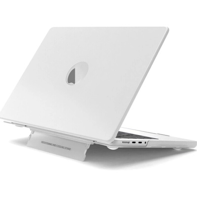 PROTEMIO 108570 FROST Obal pre Macbook Air 13 (M2 / M3 / M4) A2681 / A3113 / A3240 svetlošedý
