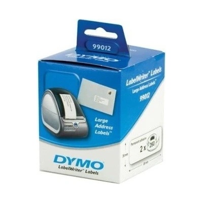 DYMO štítky 89x36mm bílé, velké, baleno po 2 ks S0722400 - 99012
