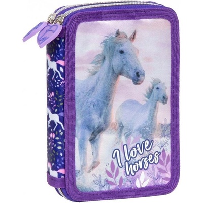 Derform dvoupatrový plný koně i love horses