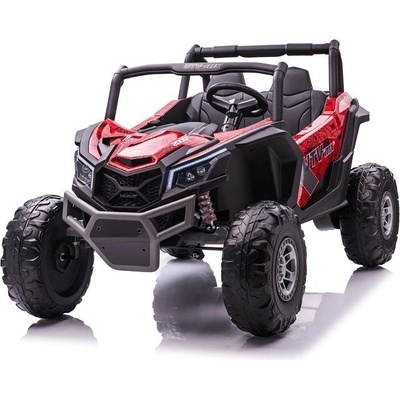 Mamido Elektrické autíčko Buggy UTV MX 4x4 LCD MP4 Spider lakované červené