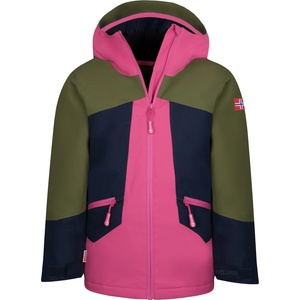 TROLLKIDS Детско зимно яке Trollkids Girl's Rauland Jacket Winter jacket - Dusky Olive / Light Magenta / Navy - размер 176 (EU) (703-4001-0320)
