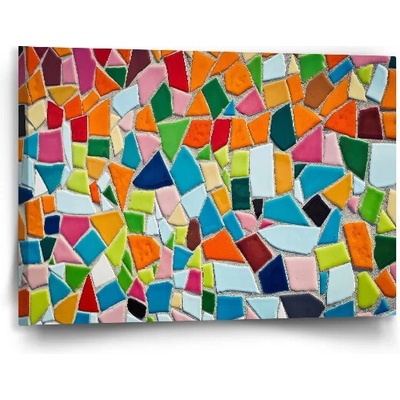 Sablio Obraz Farebná mozaika - 90x60 cm