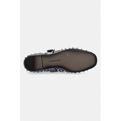 AllSaints Кожени балеринки AllSaints Sabine Stud Shoe (W089FE)