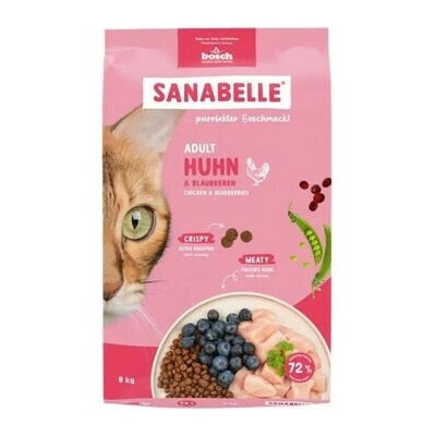 SANABELLE Adult s kuracinou 8 kg