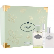 Prada Infusion D´ Iris EDP 100 ml + telové mlieko 100 ml + EDP 10 ml pre ženy darčeková sada