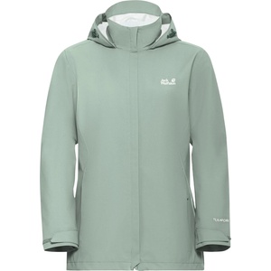 Jack Wolfskin Дамско водоустойчиво яке Jack Wolfskin Women's Trailtime 2L Jacket Waterproof jacket - Green Zinnia (102-4723-0512)