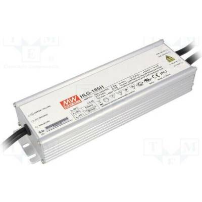 MEAN WELL HLG-185H-C1050B Napájecí zdroj: spínaný; LED; 200W; 95÷190VDC; 1050mA; 90÷305VAC