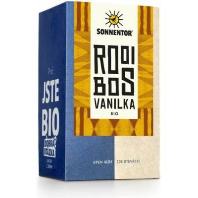 Sonnentor rooibos vanilka bio 21,6 g balení 6 ks